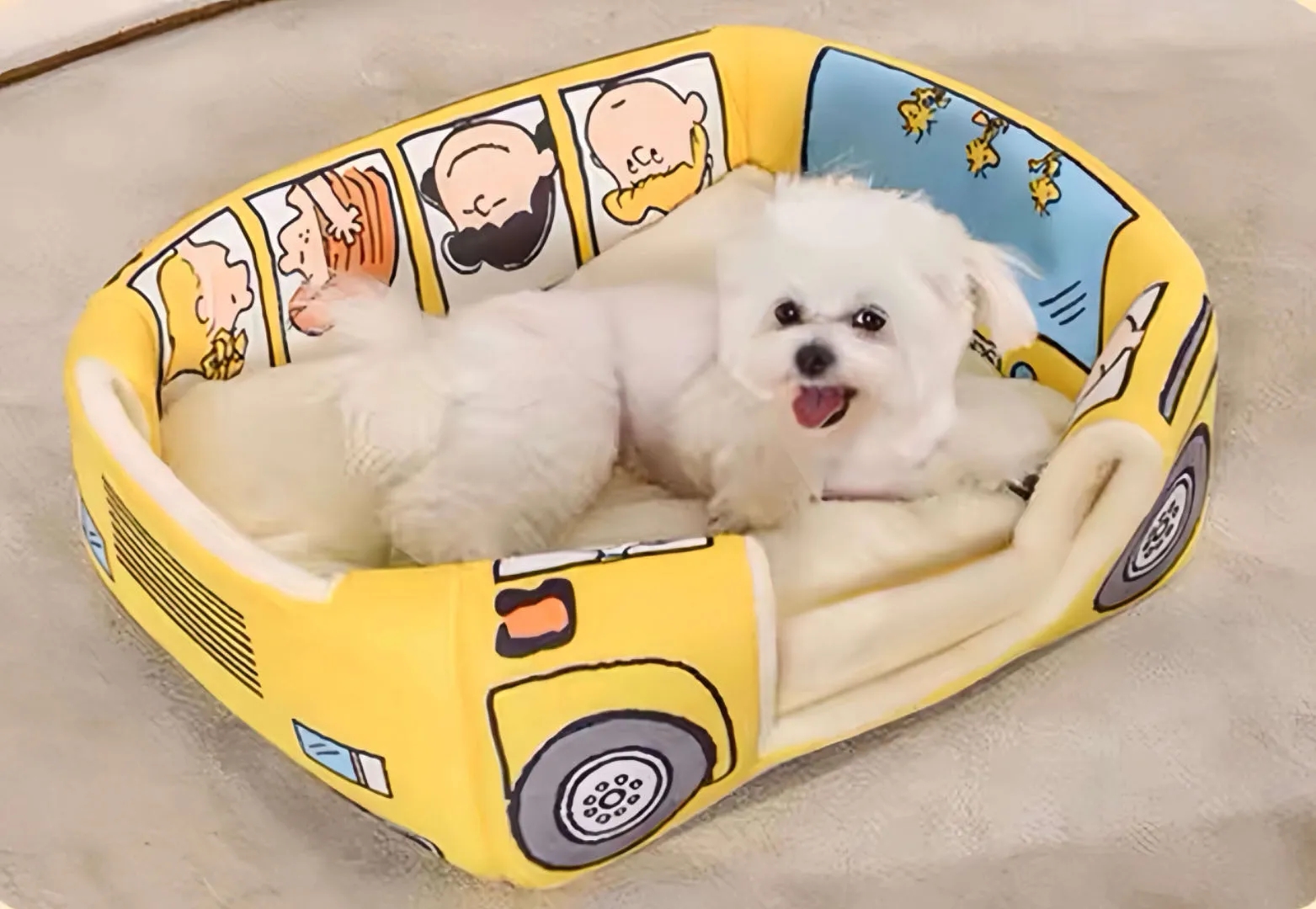 3D Bus Pet House Dog Bed Cat Bed