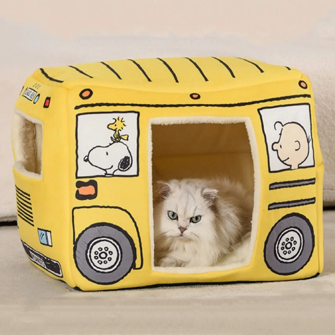 3D Bus Pet House Dog Bed Cat Bed