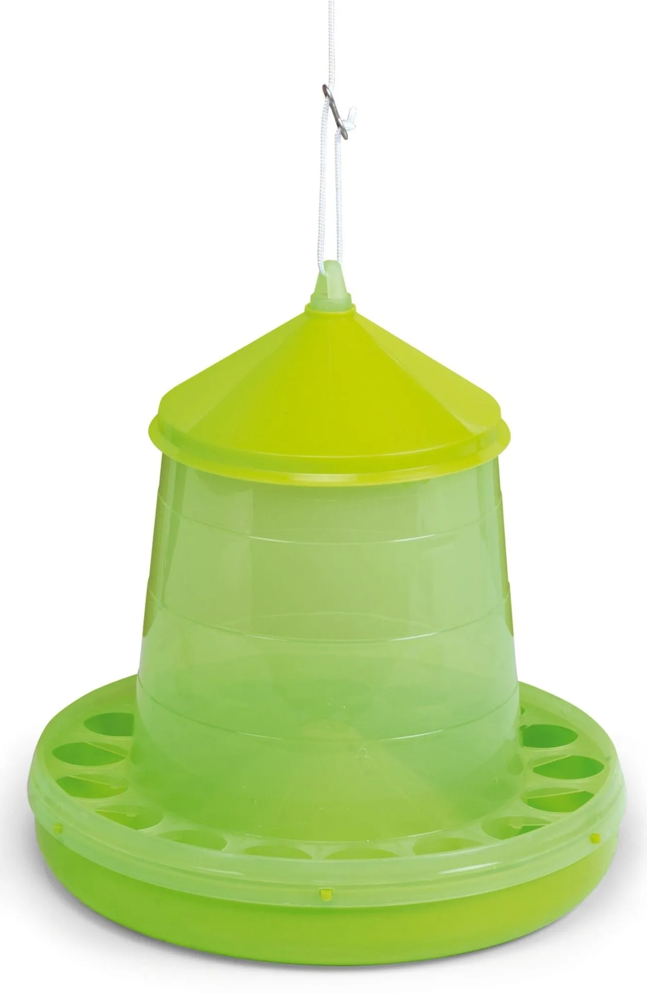 8 lb Plastic Hanging Chicken Feeder