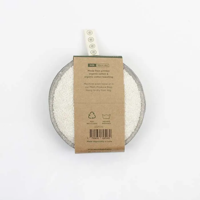 A Slice of Green Organic Cotton Facial Pads - x5 Pack