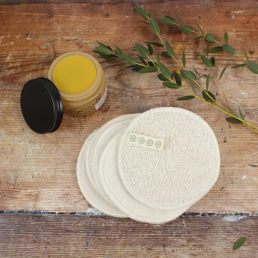 A Slice of Green Organic Cotton Facial Pads - x5 Pack