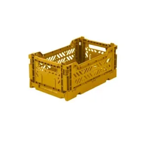 AyKasa Folding Crate - Mustard