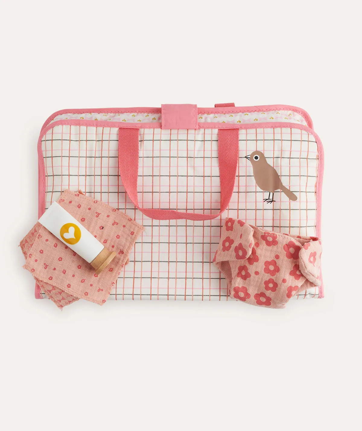 Baby Doll Changing Bag - Pink Peak