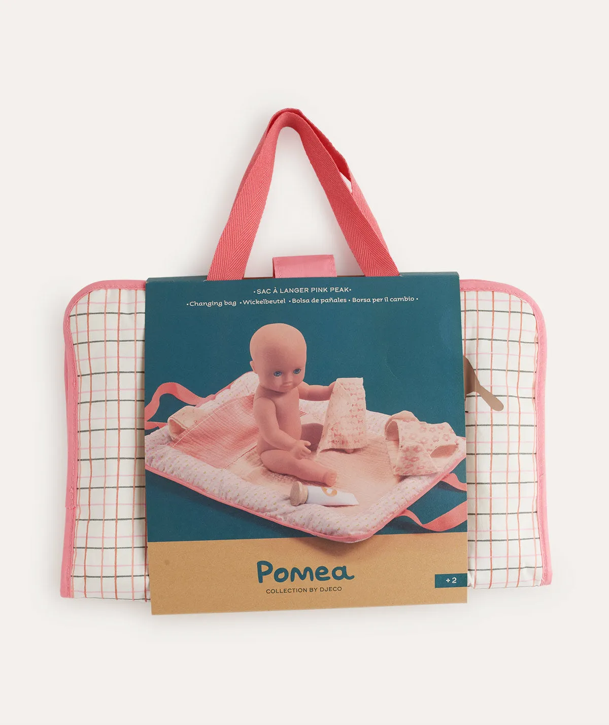 Baby Doll Changing Bag - Pink Peak