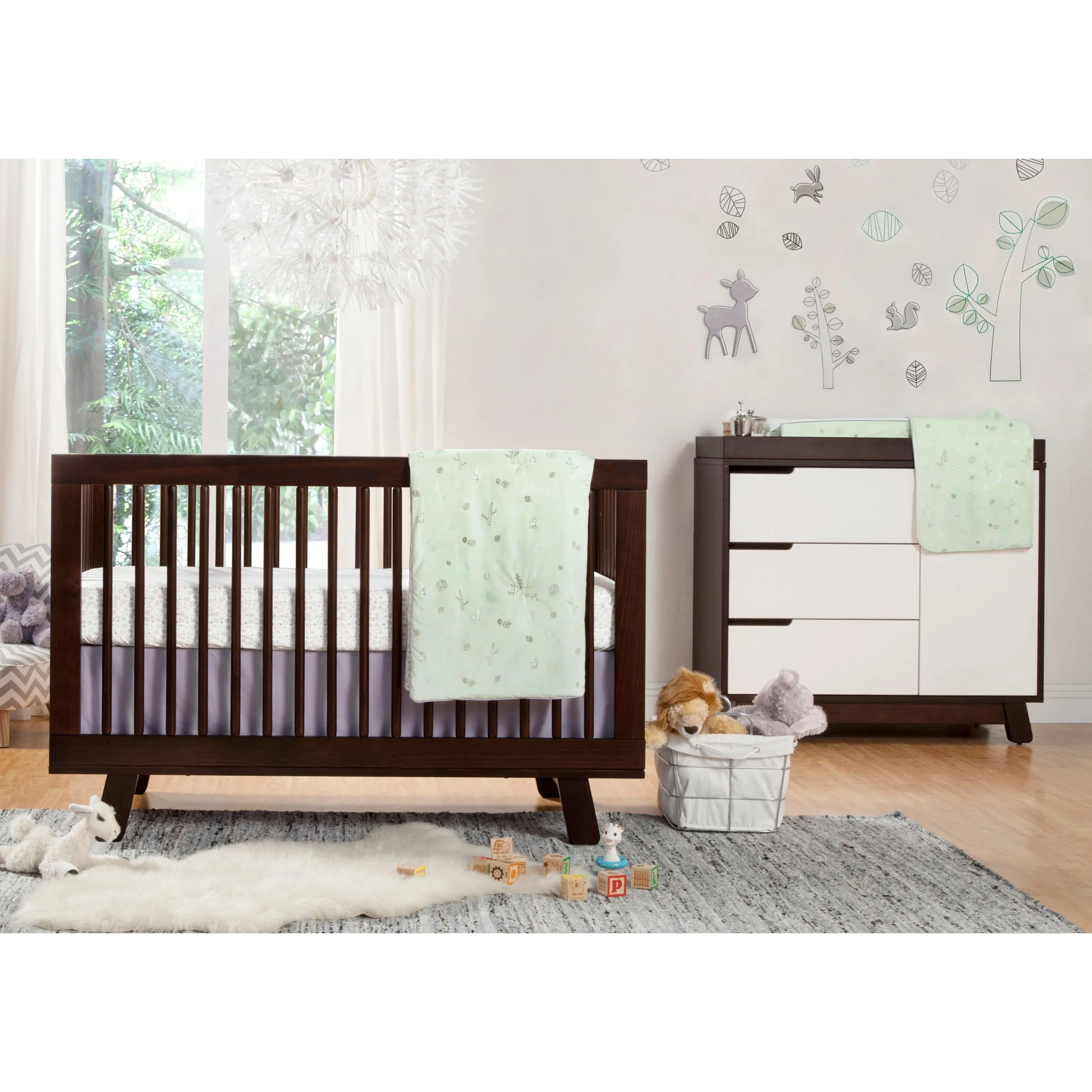 Babyletto Hudson 3-Drawer Changer Dresser with Removable Changing Tray