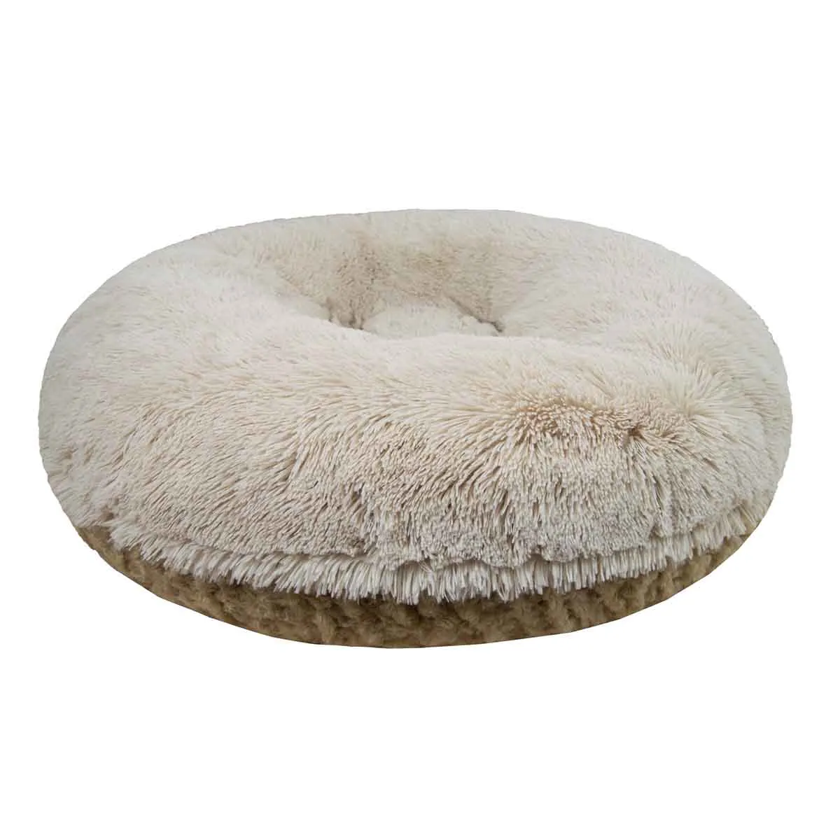 Bagel Dog Bed Camel Rose/Blondie