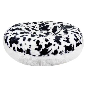 Bagel Dog Bed Spotted Pony/Snow White