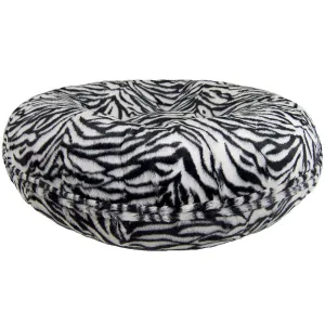 Bagel Dog Bed Zebra