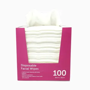 Barneys Disposable Facial Wipes Box of 100