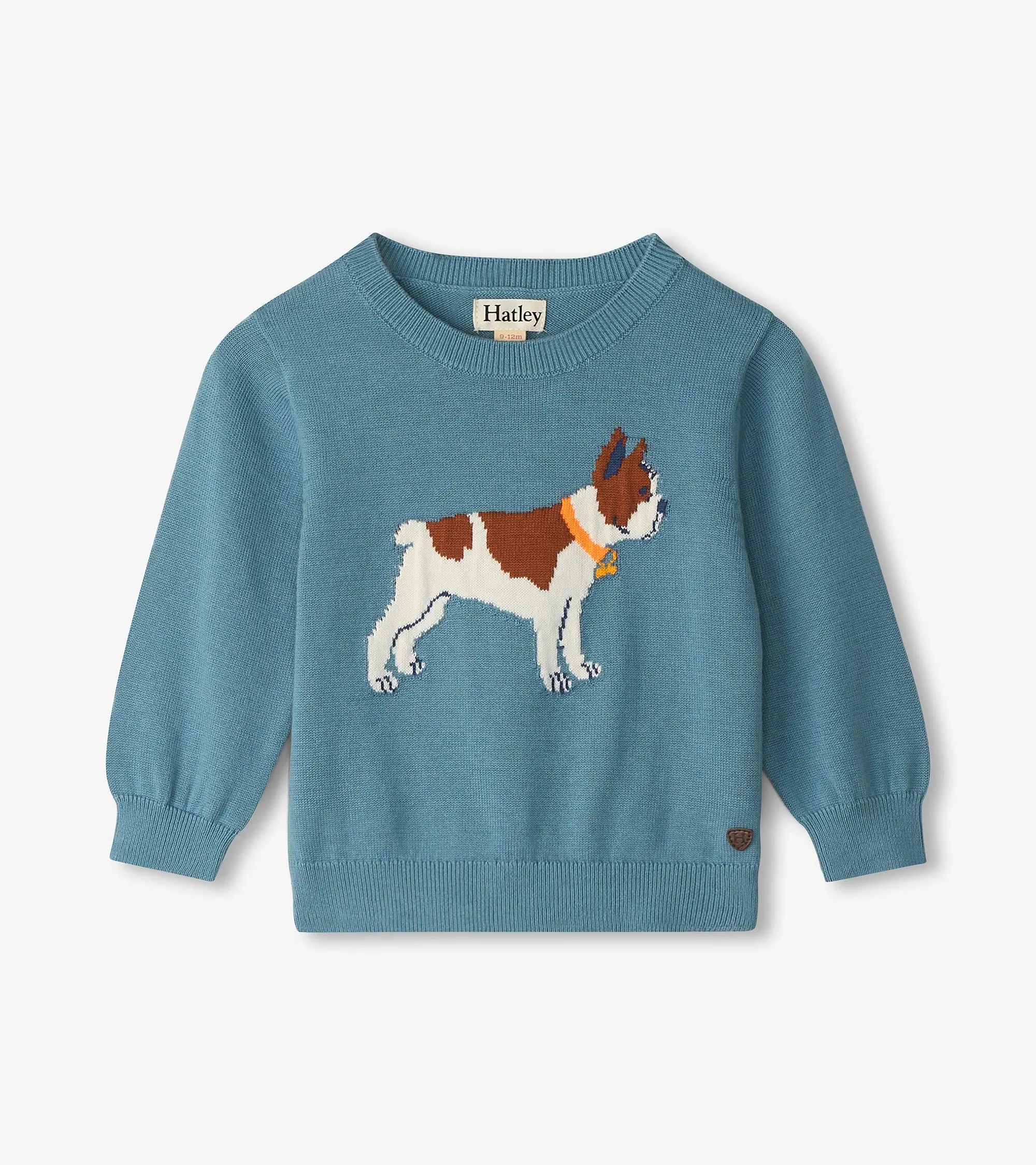 Boys Friendly Bulldog Sweater