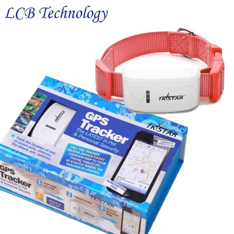 Brand TKSTAR LK909 TK909 Global Locator Real Time Pet GPS Tracker For Pet Dog/Cat GPS Collar