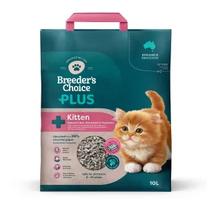 Breeder's Choice Plus Kitten Cat Litter 10L