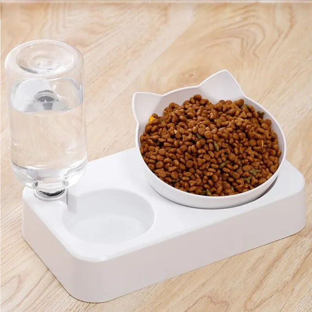 Bubble Pet Dog Bowls Cat Water Fountain Automatic Pet Feeder For Dogs Cats 1.8L Pet Drinking Dispenser Dog Double Bowl