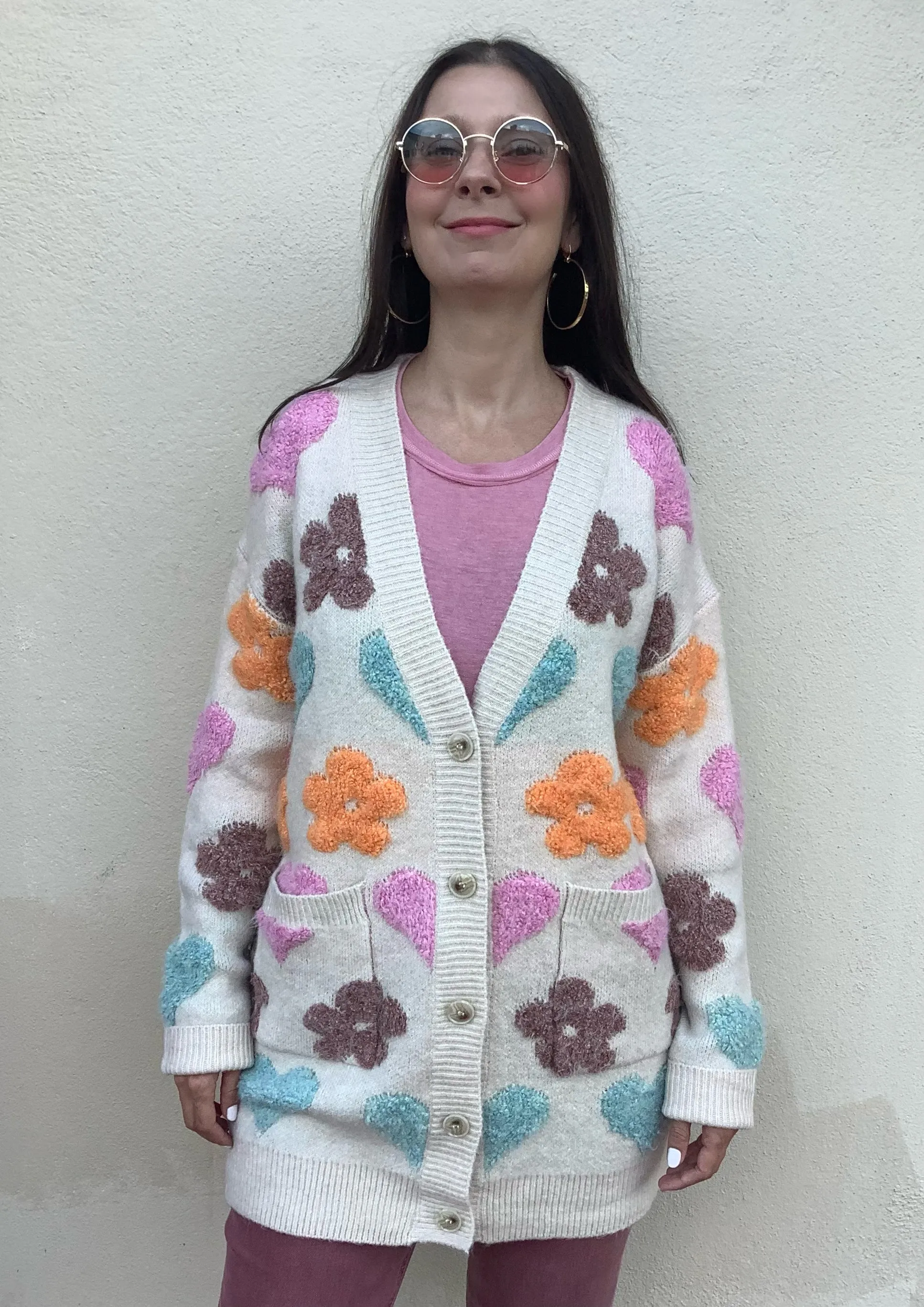 Candy Flower Cardigan