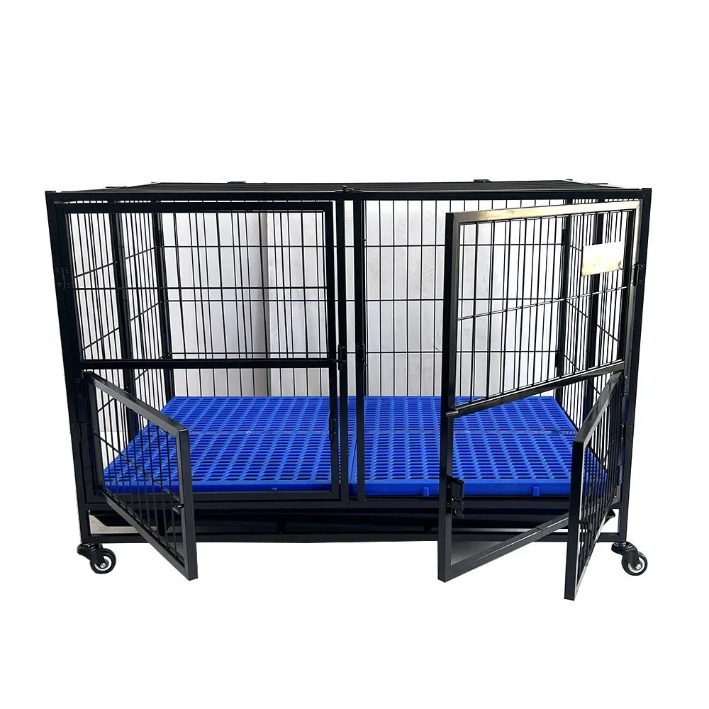 Carbon Steel Square tube   Wire Crate on wheels