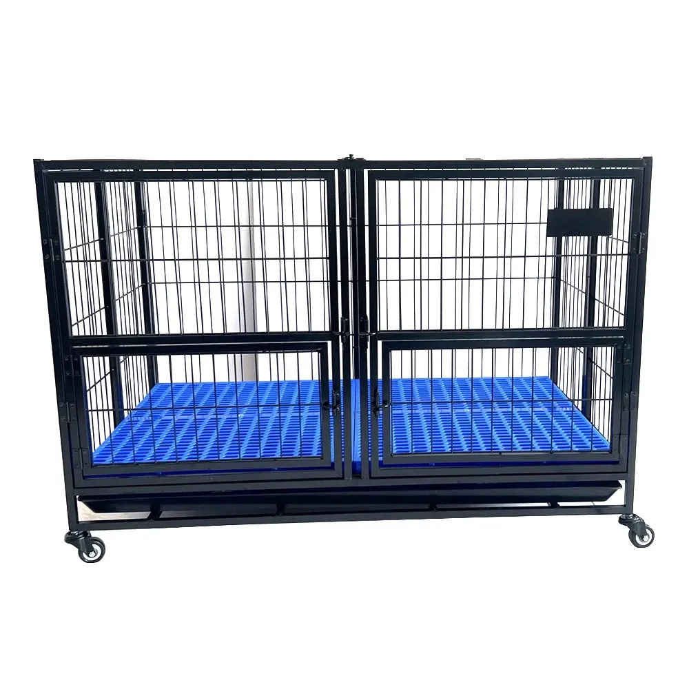 Carbon Steel Square tube   Wire Crate on wheels