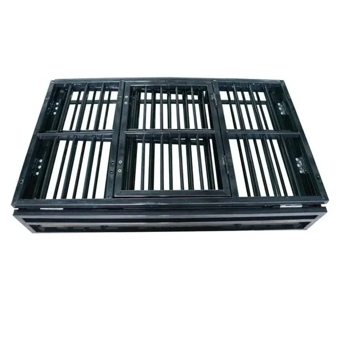 Carbon Steel Square tube   Wire Crate on wheels