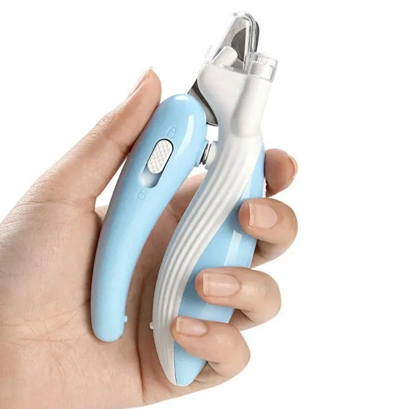 Cat Nail Clipper with LED Light