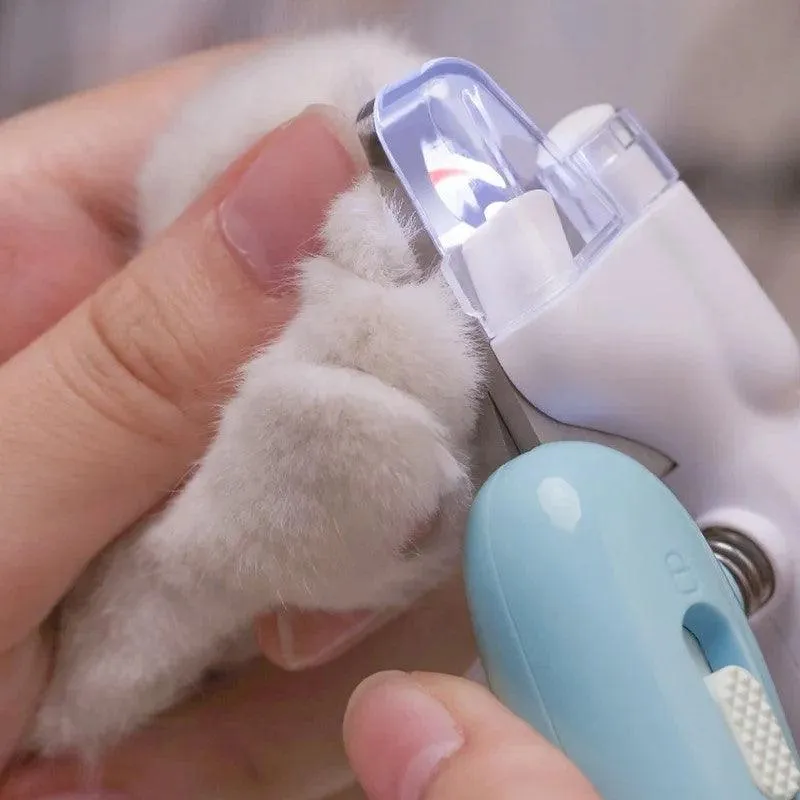 Cat Nail Clipper with LED Light