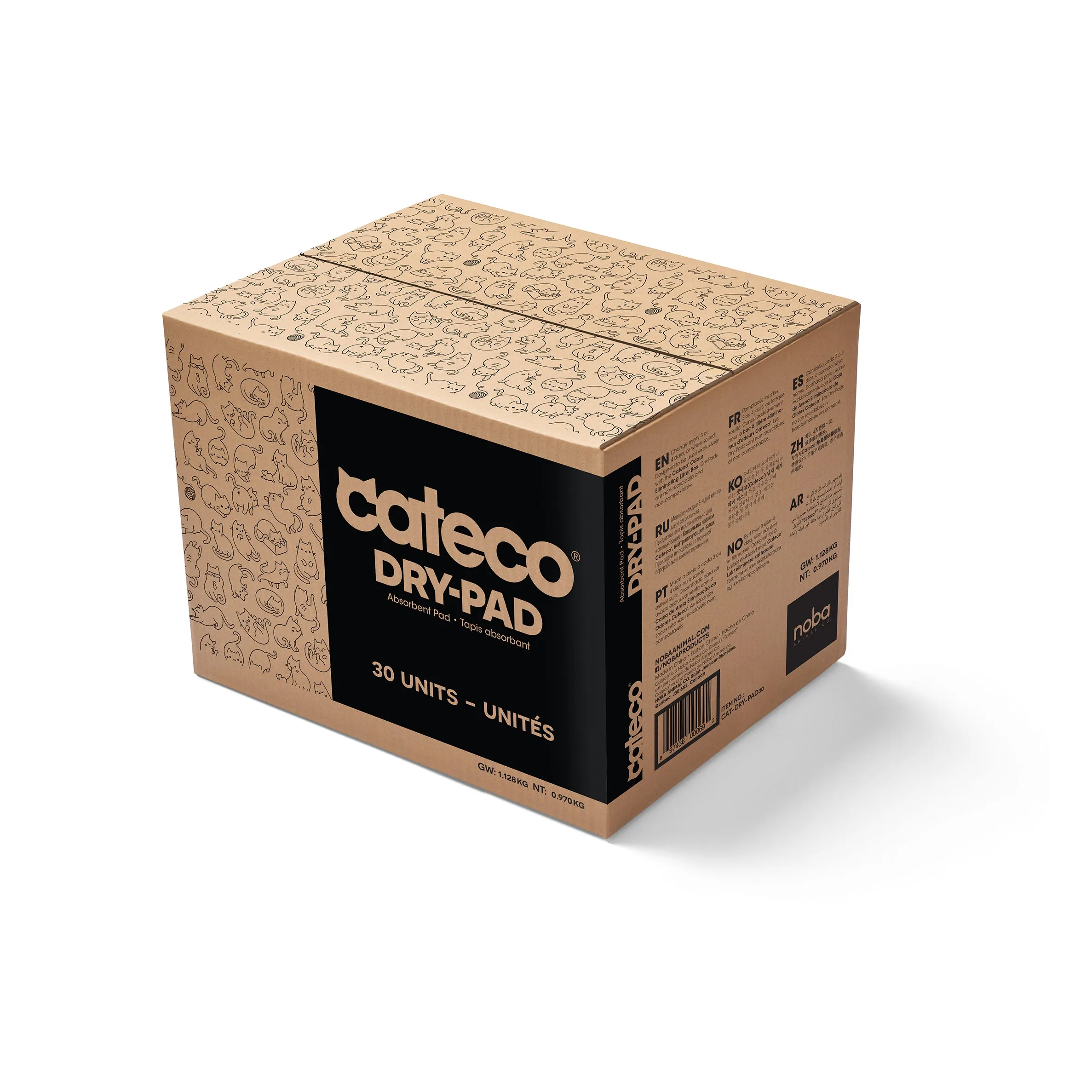 Cateco Dry Pads - 30 Pack