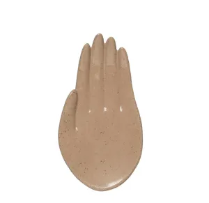 CERAMIC HAND SHAPED DISH JEWELRY RING TRAY