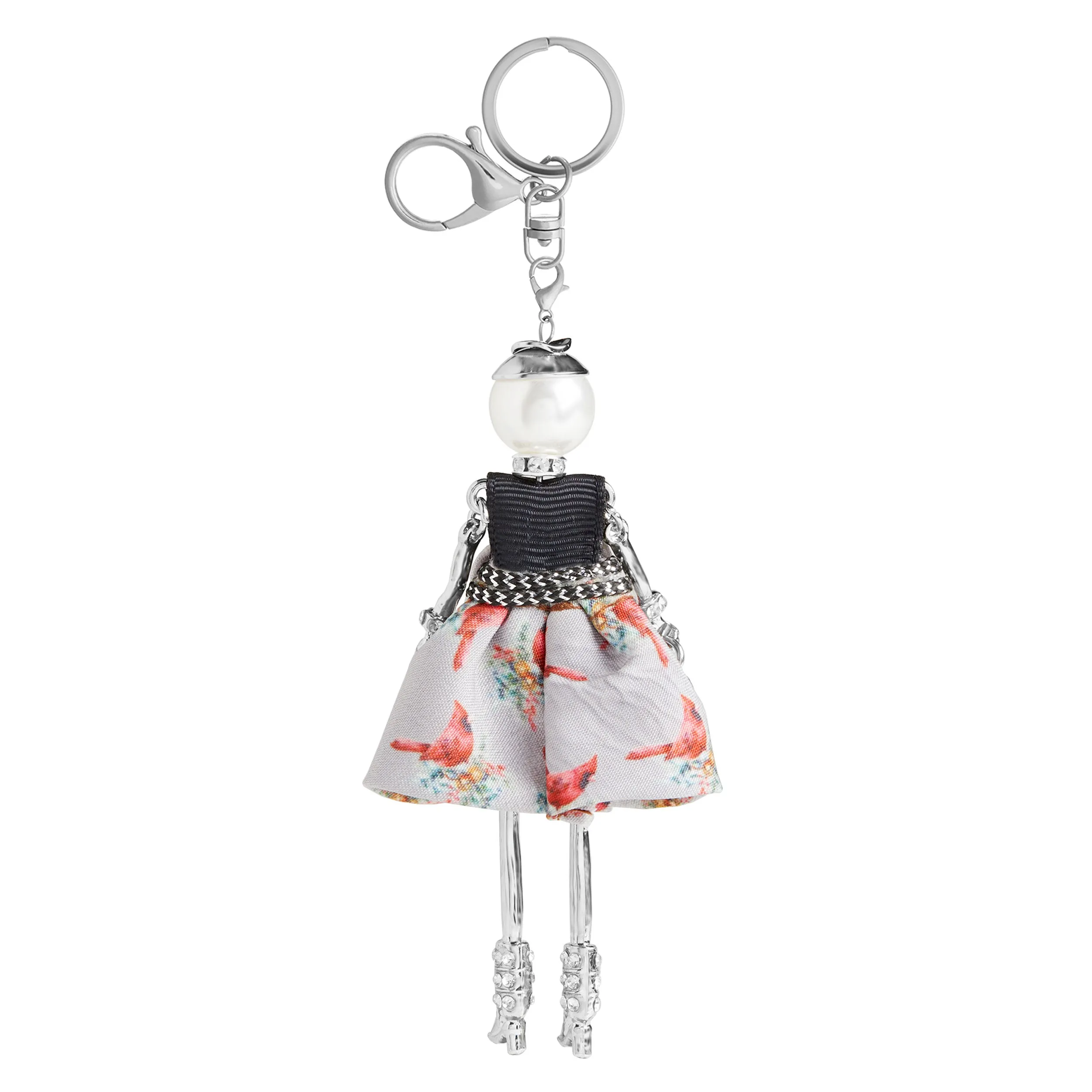 Charming Ladies Key Fob and Bag Charm - Noel