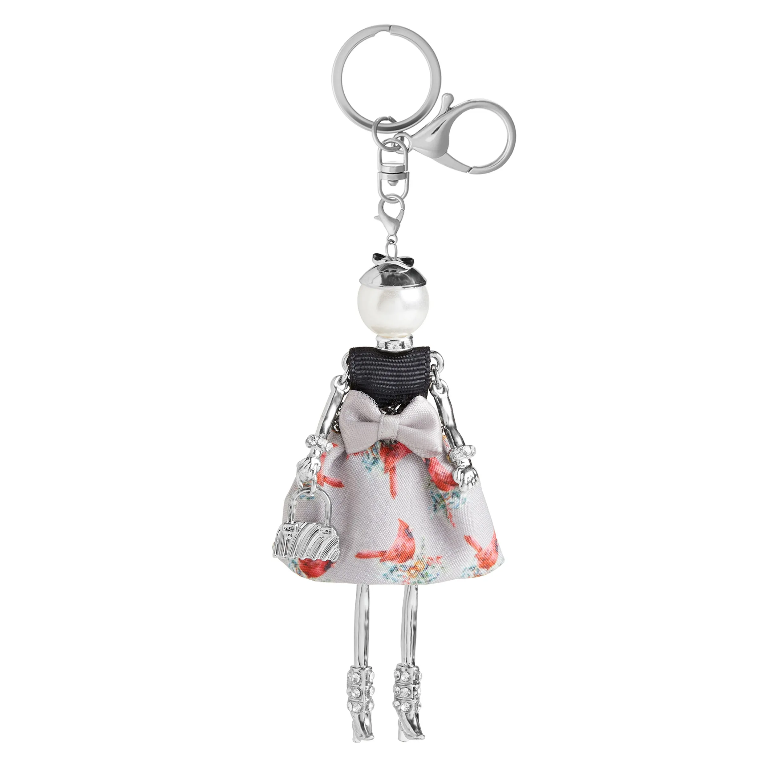 Charming Ladies Key Fob and Bag Charm - Noel