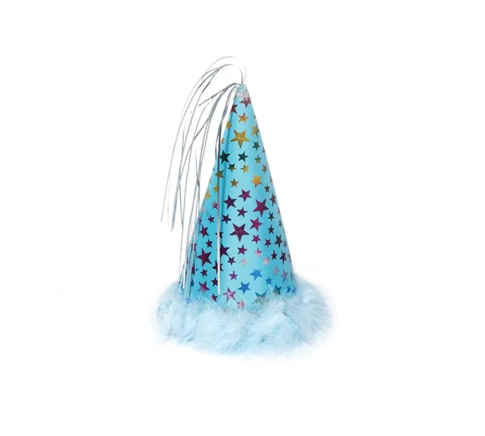 Charming Pet Party Hat, Blue