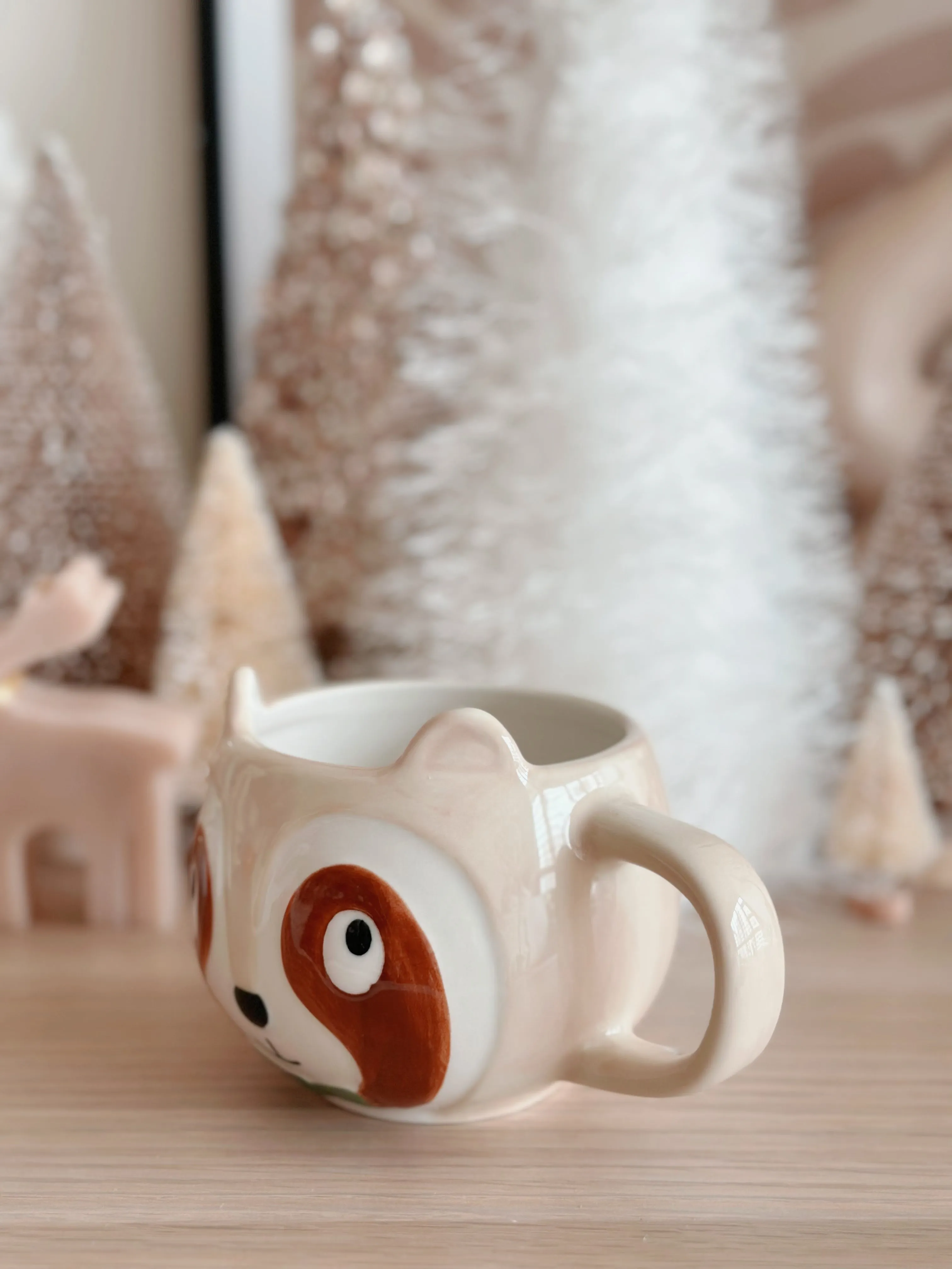 Charming Raccoon Mug