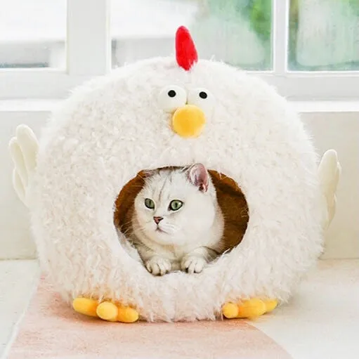 Chick Cluck Pet House Cat Bed Dog Bed