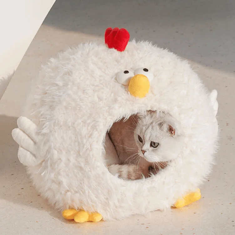 Chick Cluck Pet House Cat Bed Dog Bed