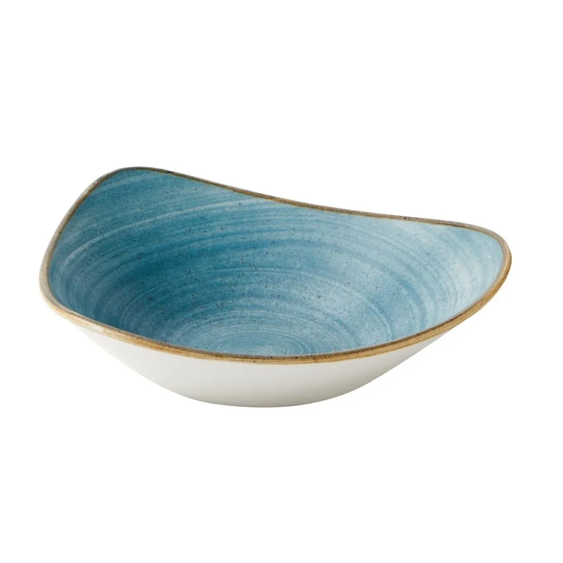 Churchill Stonecast Raw Lotus Bowls Teal 228mm (Pack of 12) - CX667