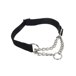 Coastal Adjustable Black Check Choke Training Collar