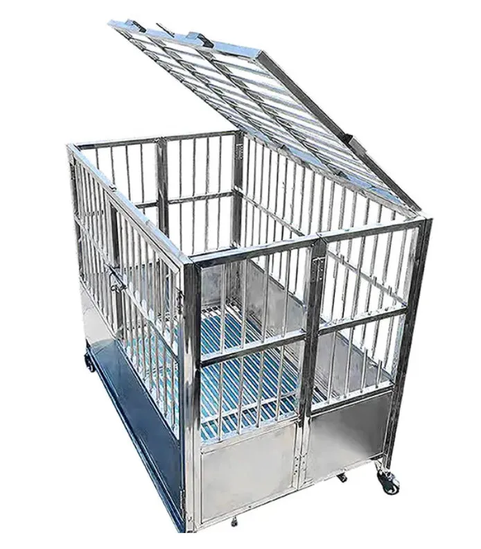 Dog crate w/Anti-Splash Guard surround