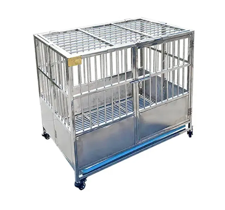 Dog crate w/Anti-Splash Guard surround