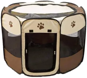 Dog Playpen Dog Play Pen Foldable Pet Playpen Tent Cage Crate