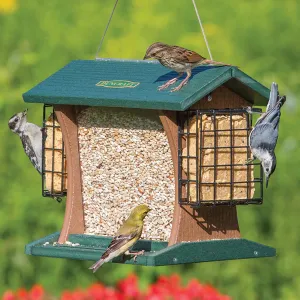 Duncraft Grandview Hopper with Suet Cages