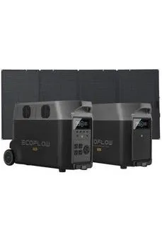 EcoFlow Delta Pro with Extra Smart Battery   400W Solar Panel