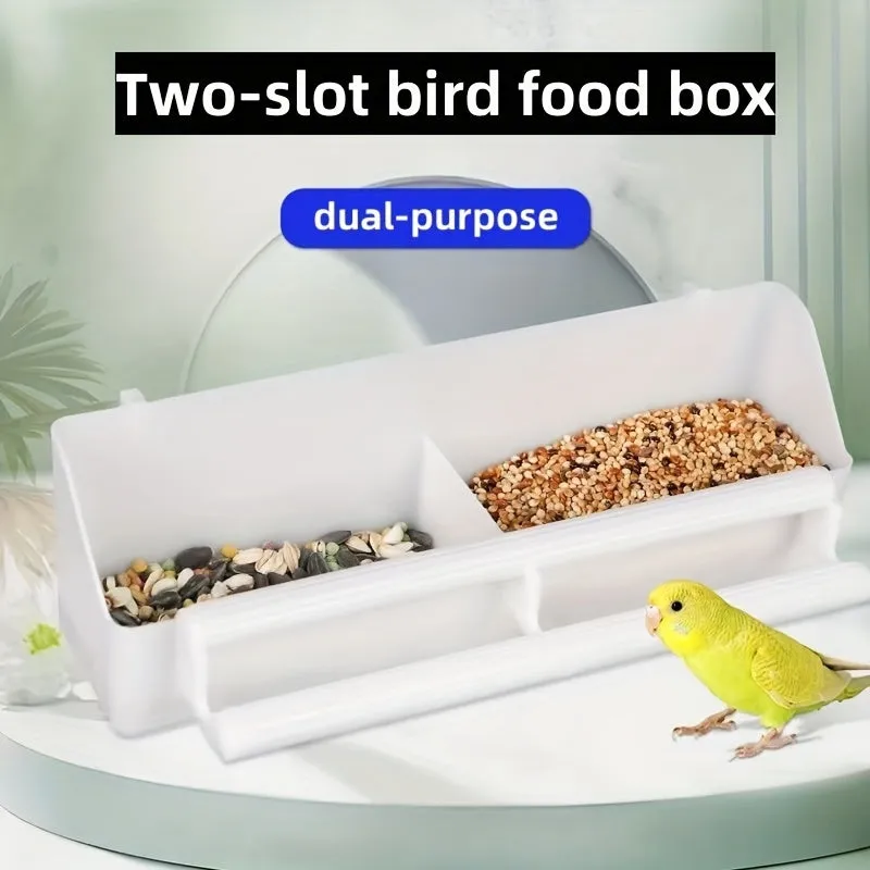 Enhance Your Gardens Avian Appeal with Double Dish Bird Feeder