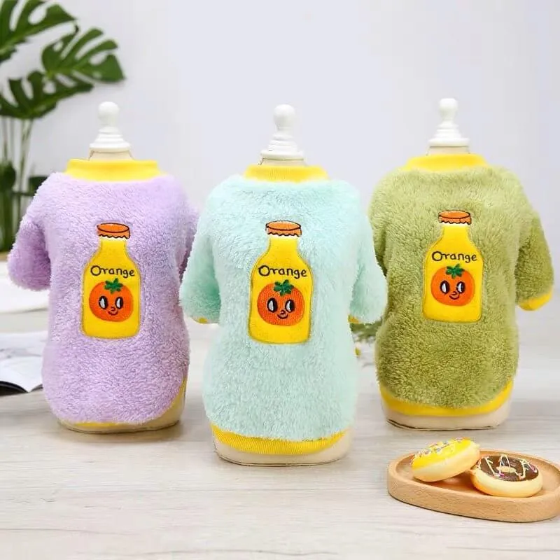 Fresh Soda Pet Warm Sweaters for Cats Dogs