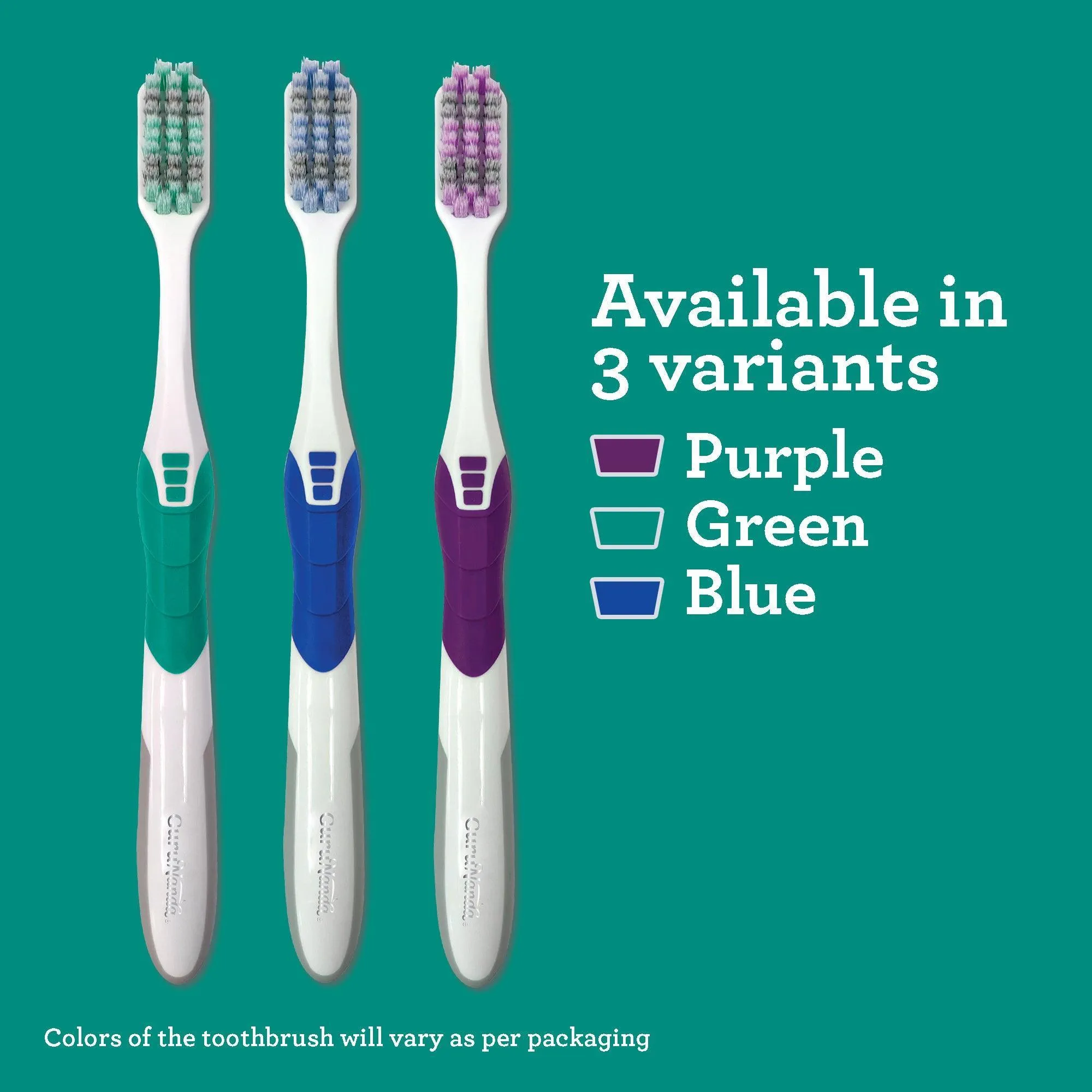 Gentle Giant Whitening Spiral Toothbrush (1 Pack)