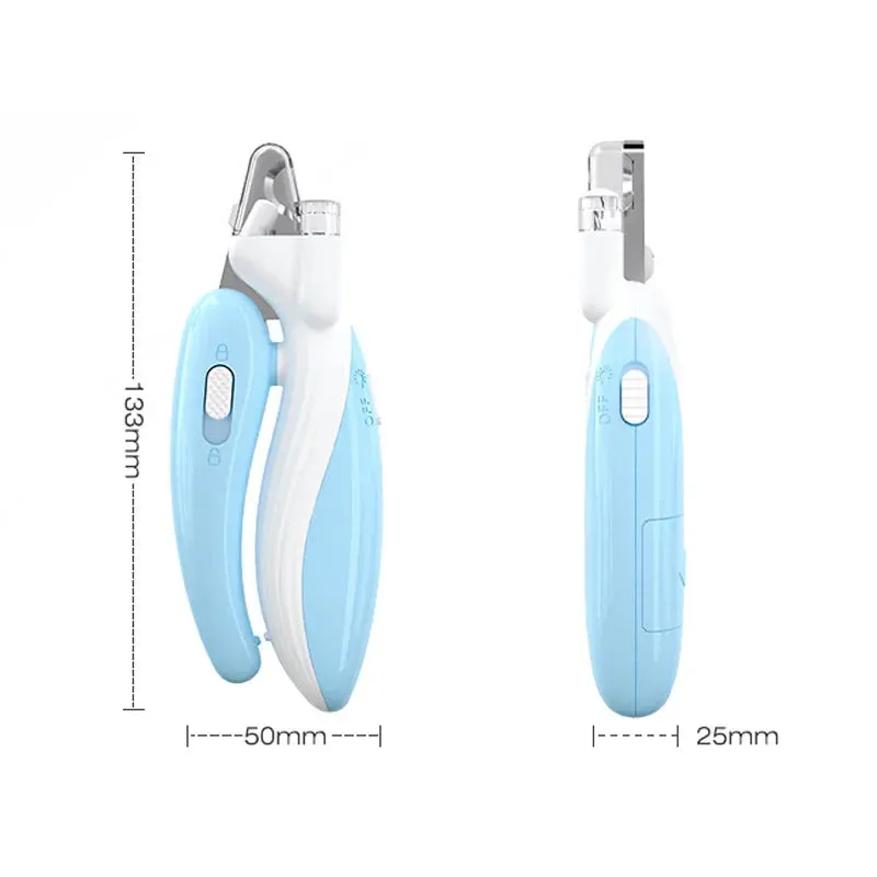 LED Light Pet Nail Clippers for Small to Medium Pets