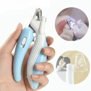 LED Light Pet Nail Clippers for Small to Medium Pets