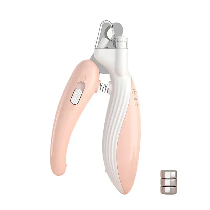 LED Light Pet Nail Clippers for Small to Medium Pets