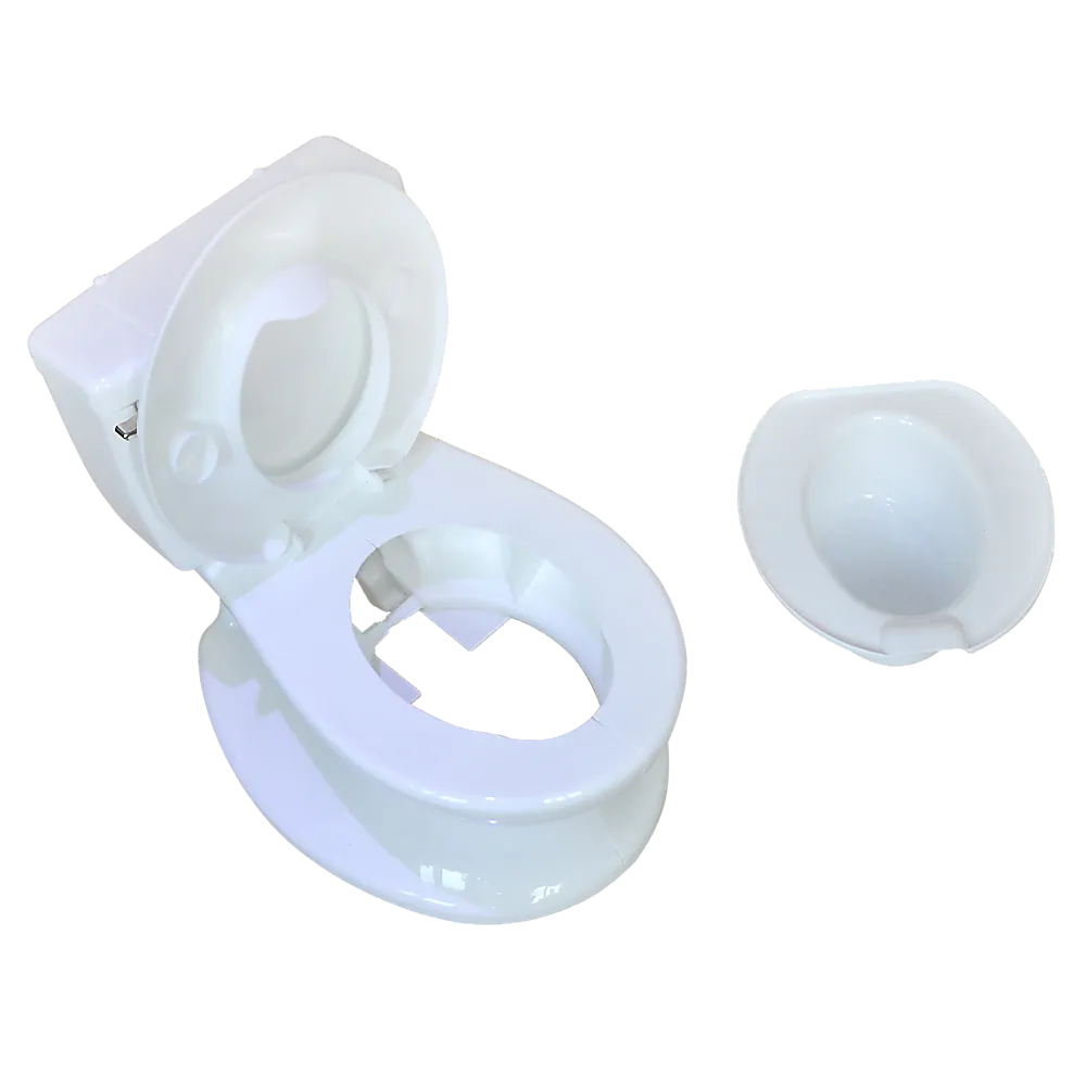 Lifelike Toddler Potty Trainer with Flush Sound - Randy & Travis