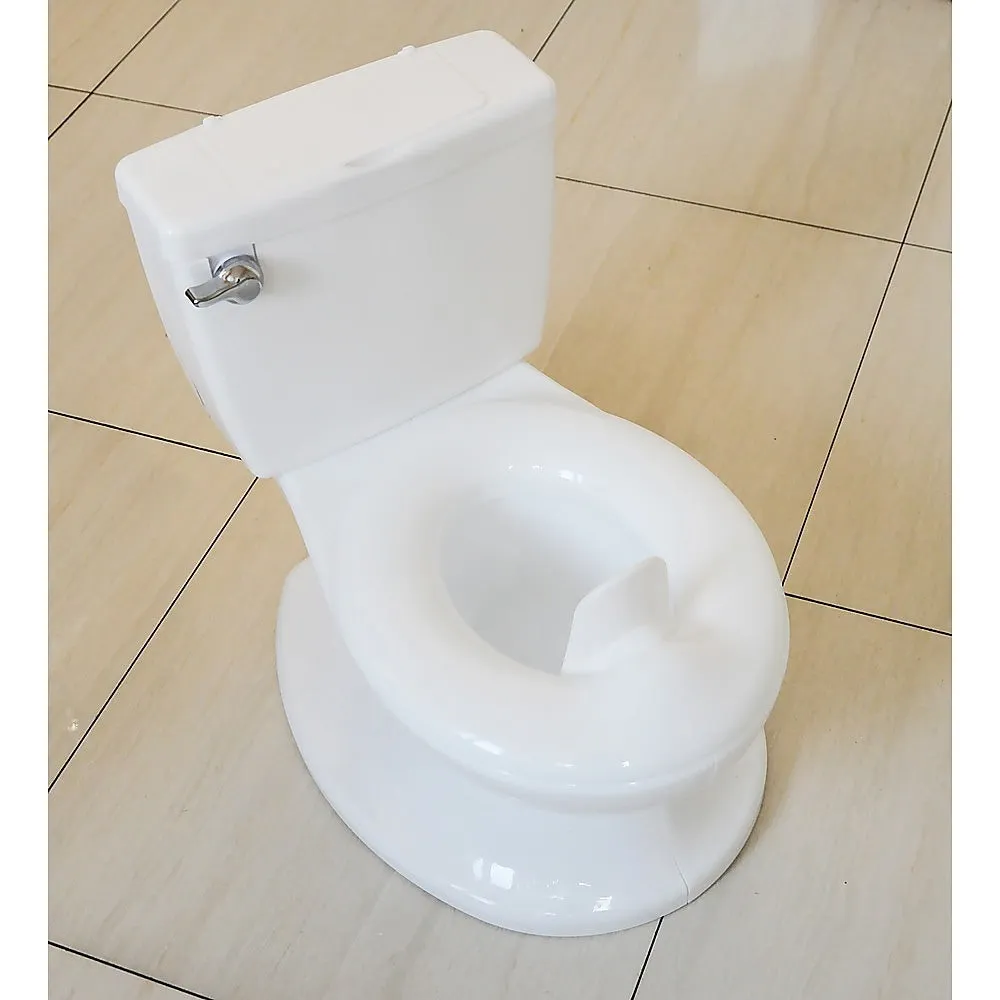 Lifelike Toddler Potty Trainer with Flush Sound - Randy & Travis