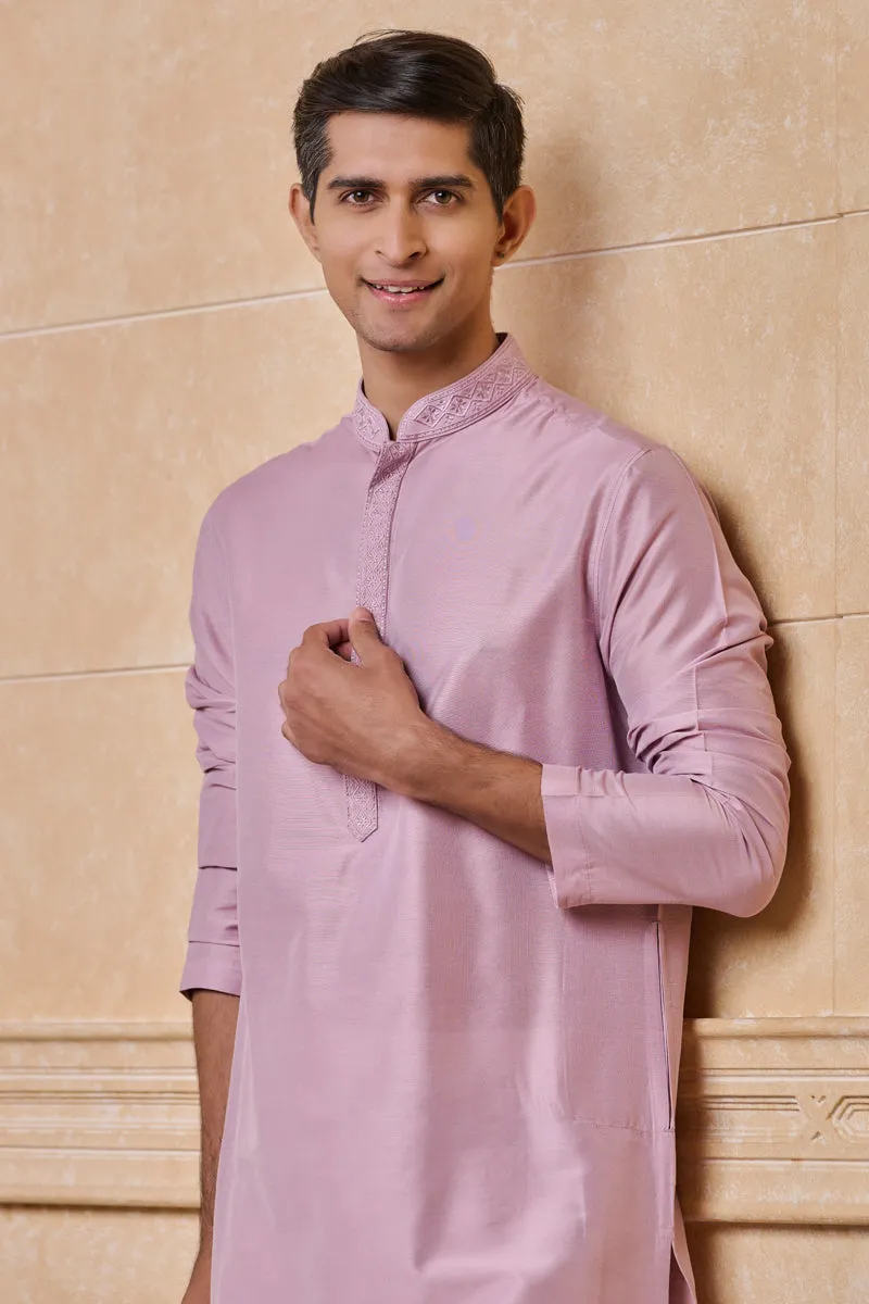 Lilac Classic Kurta Set