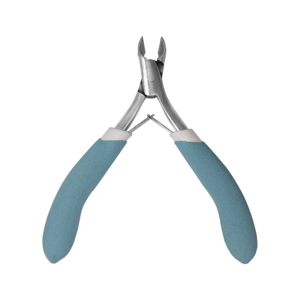 Manicure Implement Cuticle Nipper Nail Clippers Nail Scissors Stainless Steel Bent Nose Plier Professional Manicure