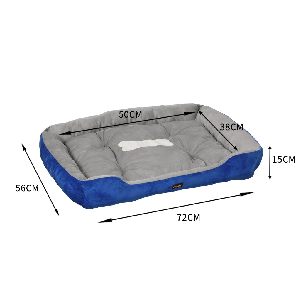 MEDIUM Dog Beds Pet Mattress Bedding - Navy