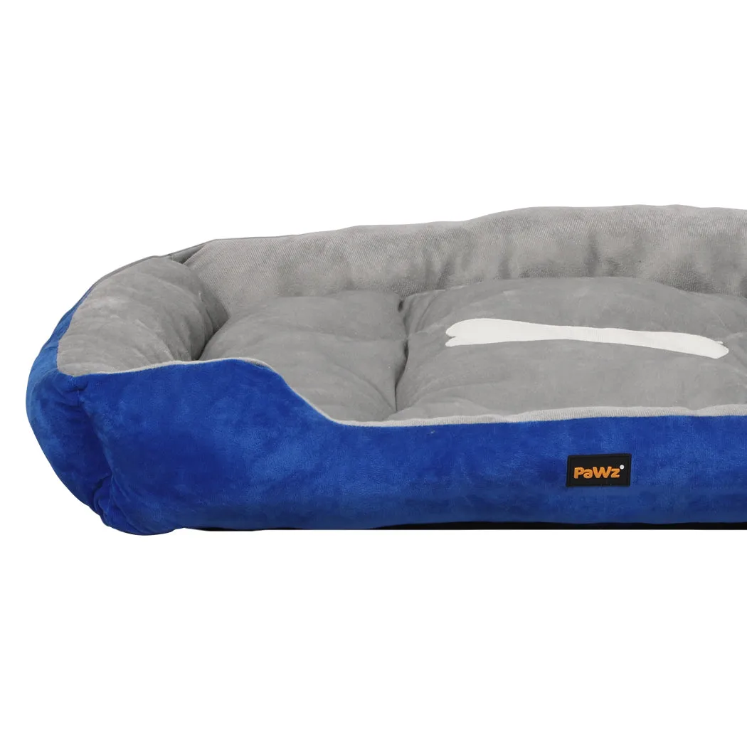 MEDIUM Dog Beds Pet Mattress Bedding - Navy